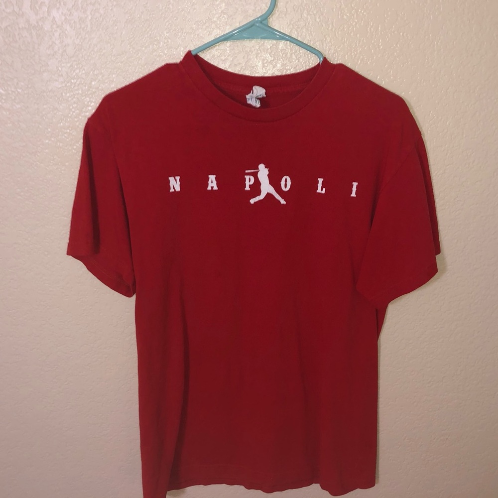 Mike Napoli rangers t-shirt